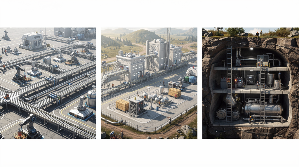 Factorio, Satisfactory и Oxygen Not Included: сравнение инженерных механик